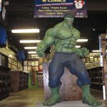 Get your photo with our life-sized Hulk!
