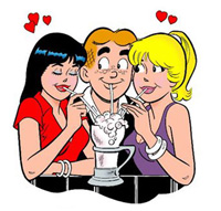 Archie, Betty, and Veronica
