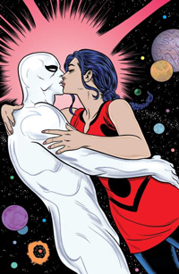 Silver Surfer and Dawn
