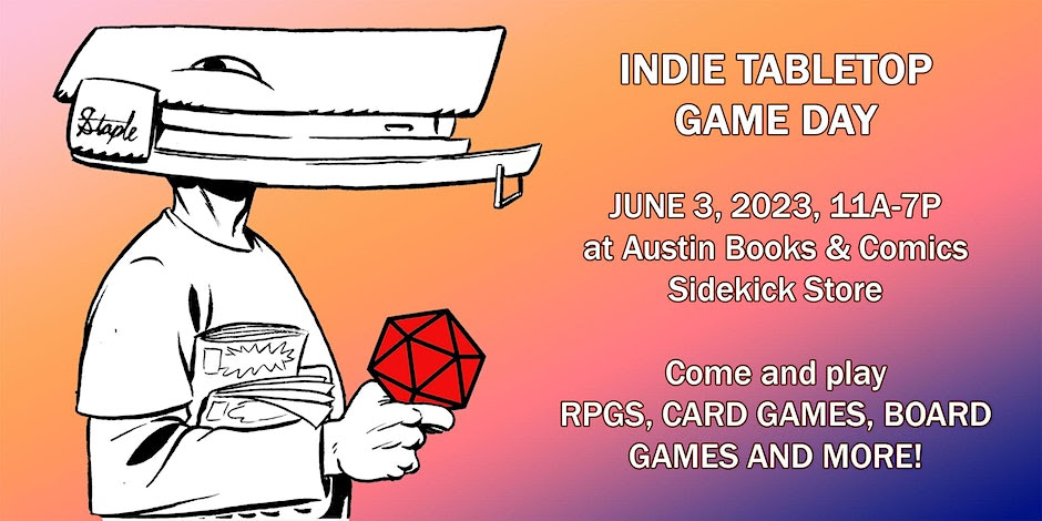Staple Indie Tabletop Game Day