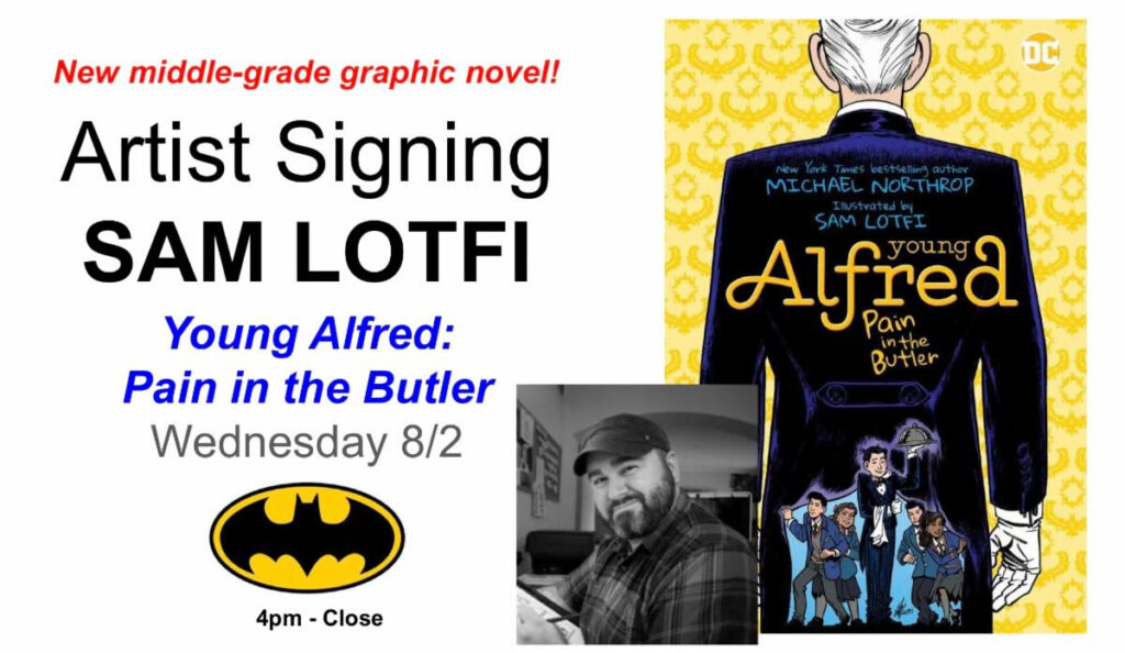 Artist Signing: Sam Lotfi at Austin Books & Comics